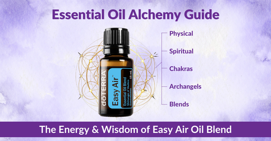Essential Oil Alchemy Guide – The Energy & Wisdom of Easy Air Essential Oil Blend – Rebecca Loach.